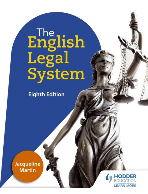 Book cover of: English Legal System Eighth Edition. By: Jacqueline Martin