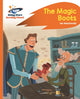 Book cover of: Reading Planet - The Magic Boots - Orange: Rocket Phonics. By: Ian Macdonald