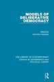 Book cover of: Models of Deliberative Democracy. By: Antonino Palumbo