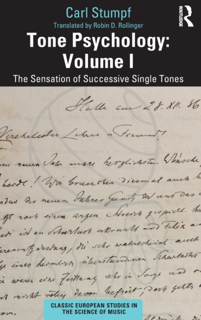 Tone Psychology: Volume I