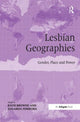 Book cover of: Lesbian Geographies. By: Kath Browne