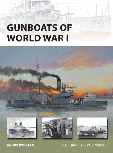 Book cover of: Gunboats of World War I. By: Angus Konstam