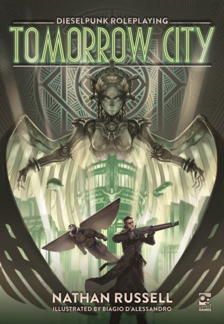 Book cover of: Tomorrow City. By: Nathan Russell