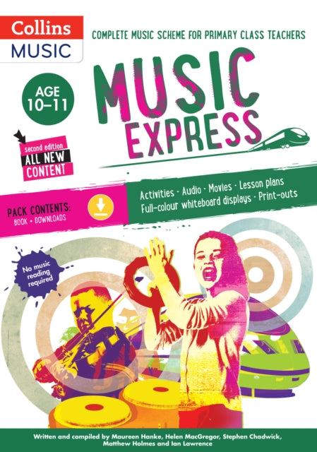 Book cover of: Music Express: Age 10-11 (Book + 3CDs + DVD-ROM)