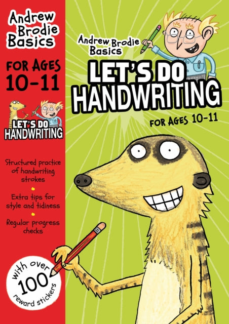 Book cover of: Let's do Handwriting 10-11. By: Andrew Brodie
