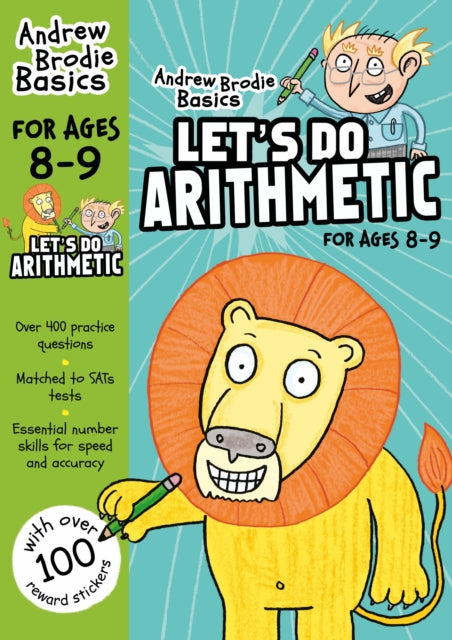 Book cover of: Let's do Arithmetic 8-9. By: Andrew Brodie