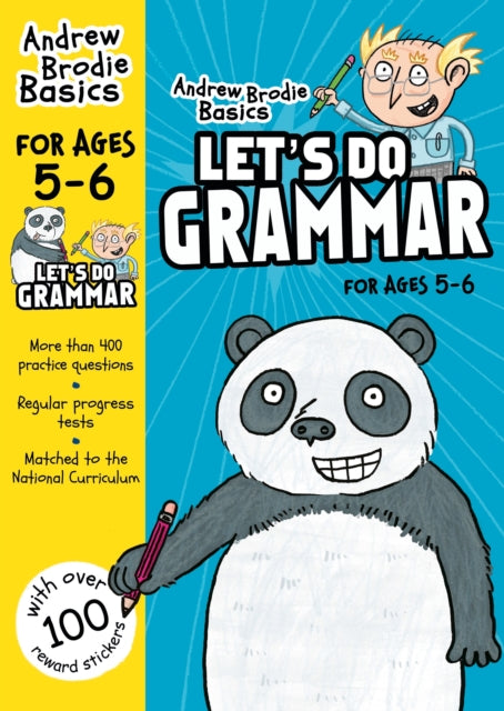 Book cover of: Let's do Grammar 5-6. By: ANDREW BRODIE