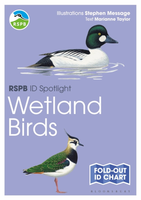 Book cover of: RSPB ID Spotlight - Wetland Birds. By: Marianne Taylor