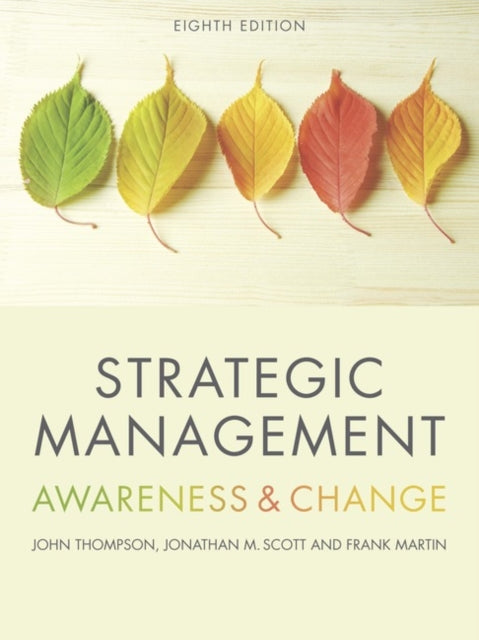 Book cover of: Strategic Management. By: Jonathan Scott