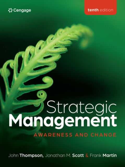Book cover of: Strategic Management Awareness and Change. By: John Thompson