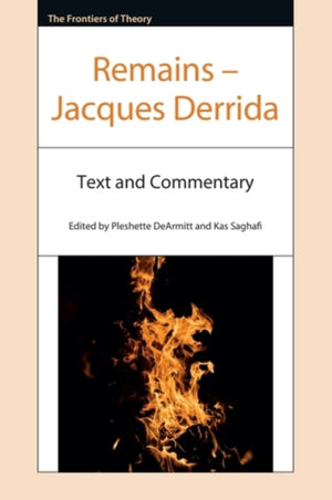 Remains Jacques Derrida