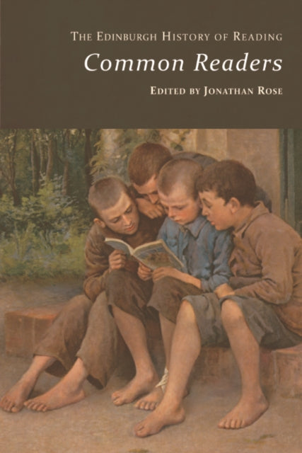 Book cover of: Edinburgh History of Reading. By: Jonathan Rose