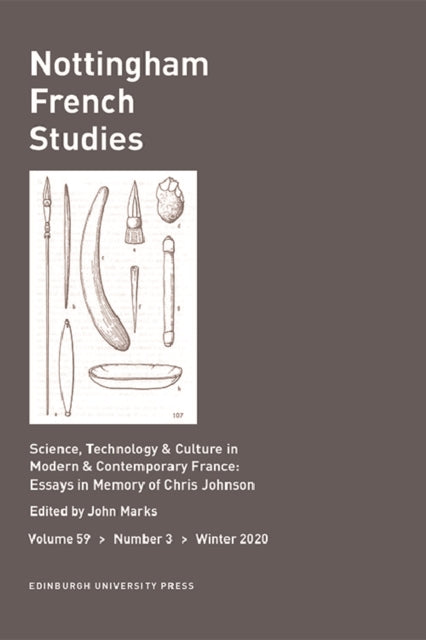 Book cover of: Science, Technology & Culture in Modern & Contemporary France: Essays in Memory of Chris Johnson. By: John Edward Marks