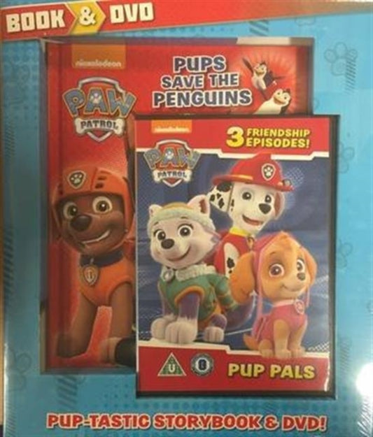 Book cover of: Nickelodeon PAW Patrol Book & DVD. By: Parragon