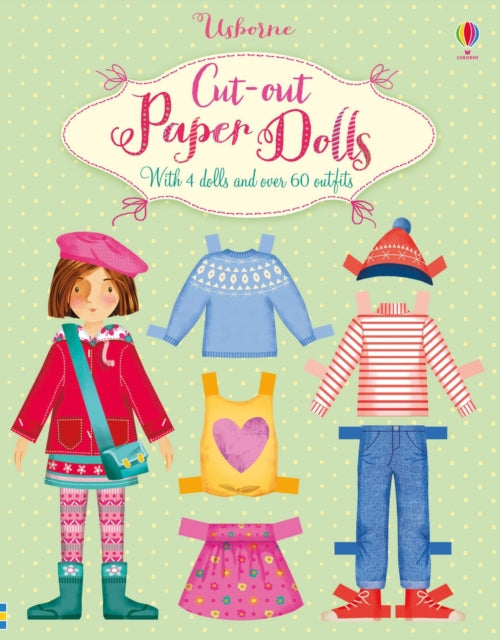 Book cover of: Cut-Out Paper Dolls. By: Fiona Watt