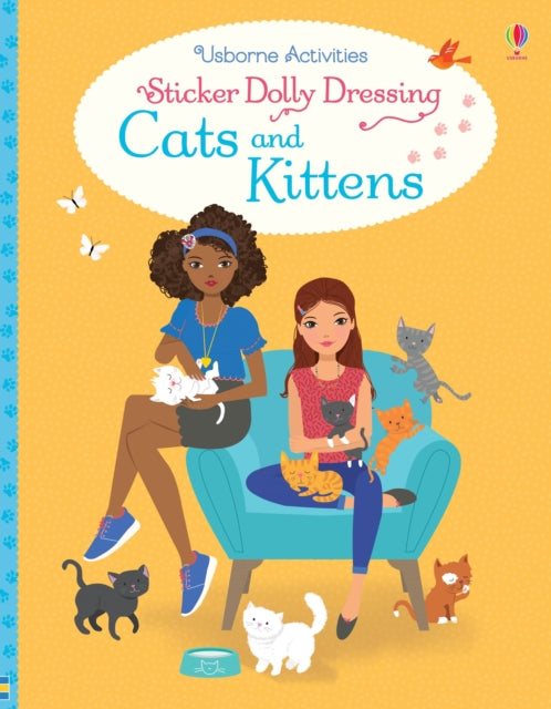 Sticker Dolly Dressing Cats and Kittens 9781474939638 Antonia Miller