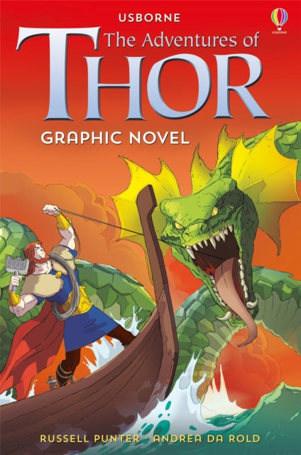 Book cover of: Adventures of Thor Graphic Novel. By: Russell Punter