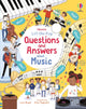Book cover of: Lift-the-flap Questions and Answers About Music. By: Lara Bryan