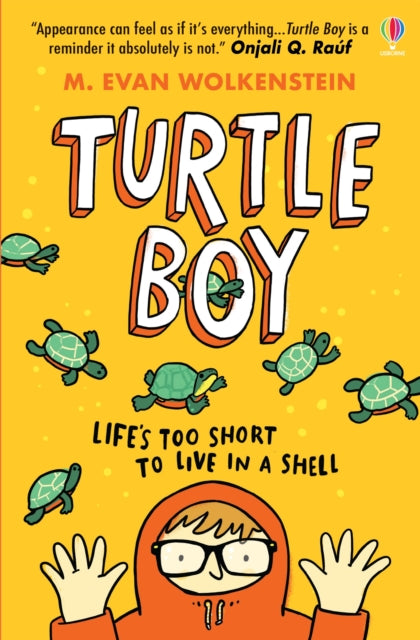 Book cover of: Turtle Boy. By: M. Evan Wolkenstein
