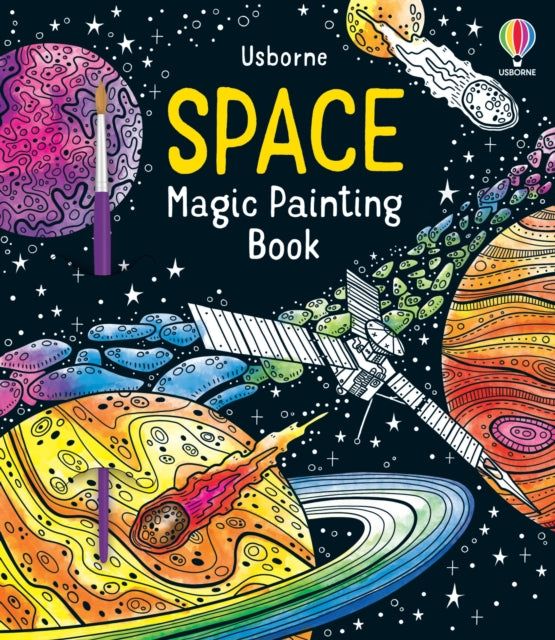 Book cover of: Space Magic Painting Book