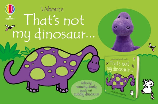 Book cover of: That's not my dinosaur... book and toy