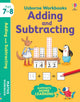 Book cover of: Usborne Workbooks Adding and Subtracting 7-8