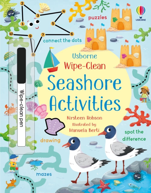 Book cover of: Wipe-Clean Seashore Activities