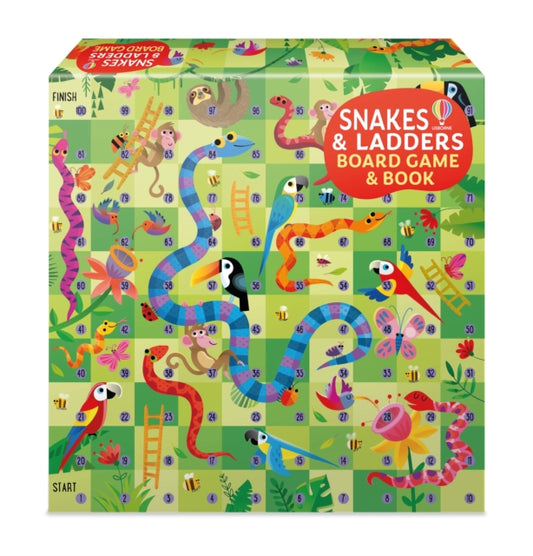 Book cover of: Snakes and Ladders Board Game