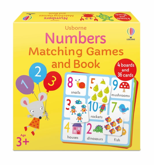 Book cover of: Numbers Matching Games and Book