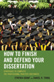 Book cover of: How to Finish and Defend Your Dissertation. By: Daniel R. Tomal