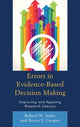 Book cover of: Errors in Evidence-Based Decision Making. By: Bruce S. Cooper