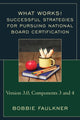 Book cover of: Successful Strategies for Pursuing National Board Certification. By: Bobbie Faulkner