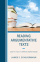 Book cover of: Reading Argumentative Texts. By: James E. Scheuermann