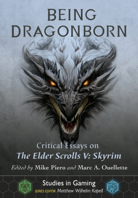Book cover of: Being Dragonborn. By: Mike Piero