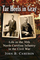 Book cover of: Tar Heels in Gray. By: John B. Cameron