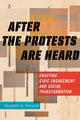 Book cover of: After the Protests Are Heard. By: Sharon D. Welch