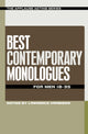 Book cover of: Best Contemporary Monologues for Men 18-35. By: Lawrence Harbison