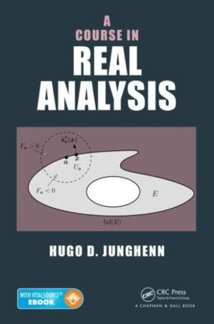 Book cover of: Course in Real Analysis. By: Hugo D. Junghenn