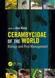 Book cover of: Cerambycidae of the World. By: Qiao Wang