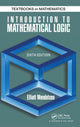 Book cover of: Introduction to Mathematical Logic. By: Elliott Mendelson