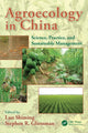 Book cover of: Agroecology in China. By: Luo Shiming