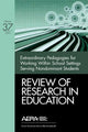 Book cover of: Review of Research in Education