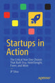 Book cover of: Startups in Action. By: JP Silva