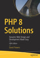 Book cover of: PHP 8 Solutions. By: David Powers
