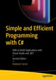 Book cover of: Simple and Efficient Programming with C#. By: Vaskaran Sarcar
