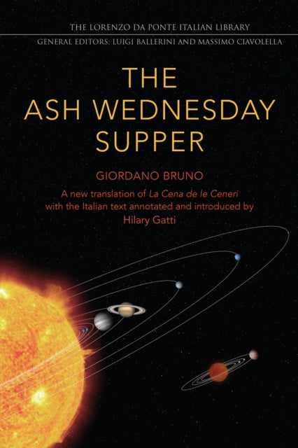 Book cover of: Ash Wednesday Supper. By: Giordano Bruno