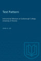 Book cover of: Test Pattern. By: LEE