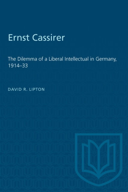 Book cover of: Ernst Cassirer. By: LIPTON
