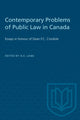 Book cover of: Contemporary Problems of Public Law in Canada. By: LANG