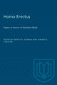 Book cover of: Homo Erectus. By: Cybulski SIGMON